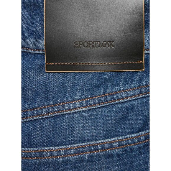 SPORTMAX Robinia Denim Mid Waist Flared Jeans - Blue 27 - Picture 12 of 13